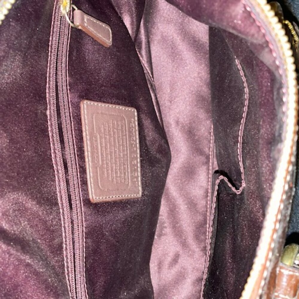 Coach Shoulder Purse - Picture 8 of 9